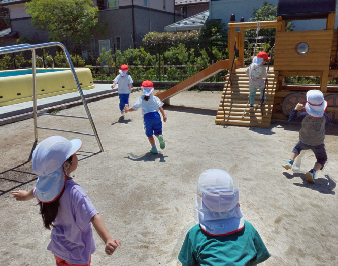 清水公園駅前にある保育園｢しみず空と杜の保育園｣